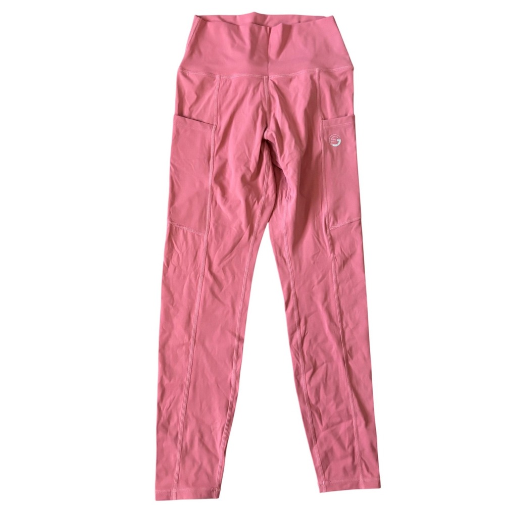 NWOT Foray Golf Sport Core Legging Sz S 25" Pink Coral Activewear